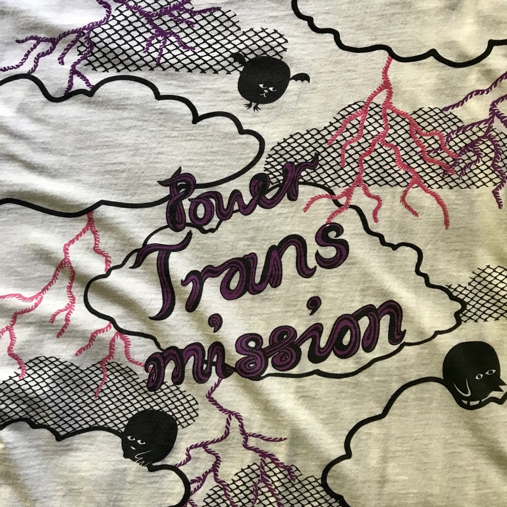 ‘Power Trans Mission’ tank top